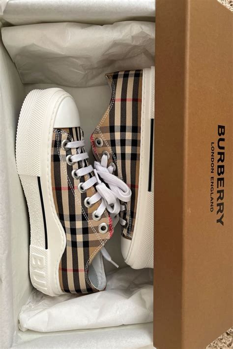 burberry shoes women sneakers|authentic burberry sneakers.